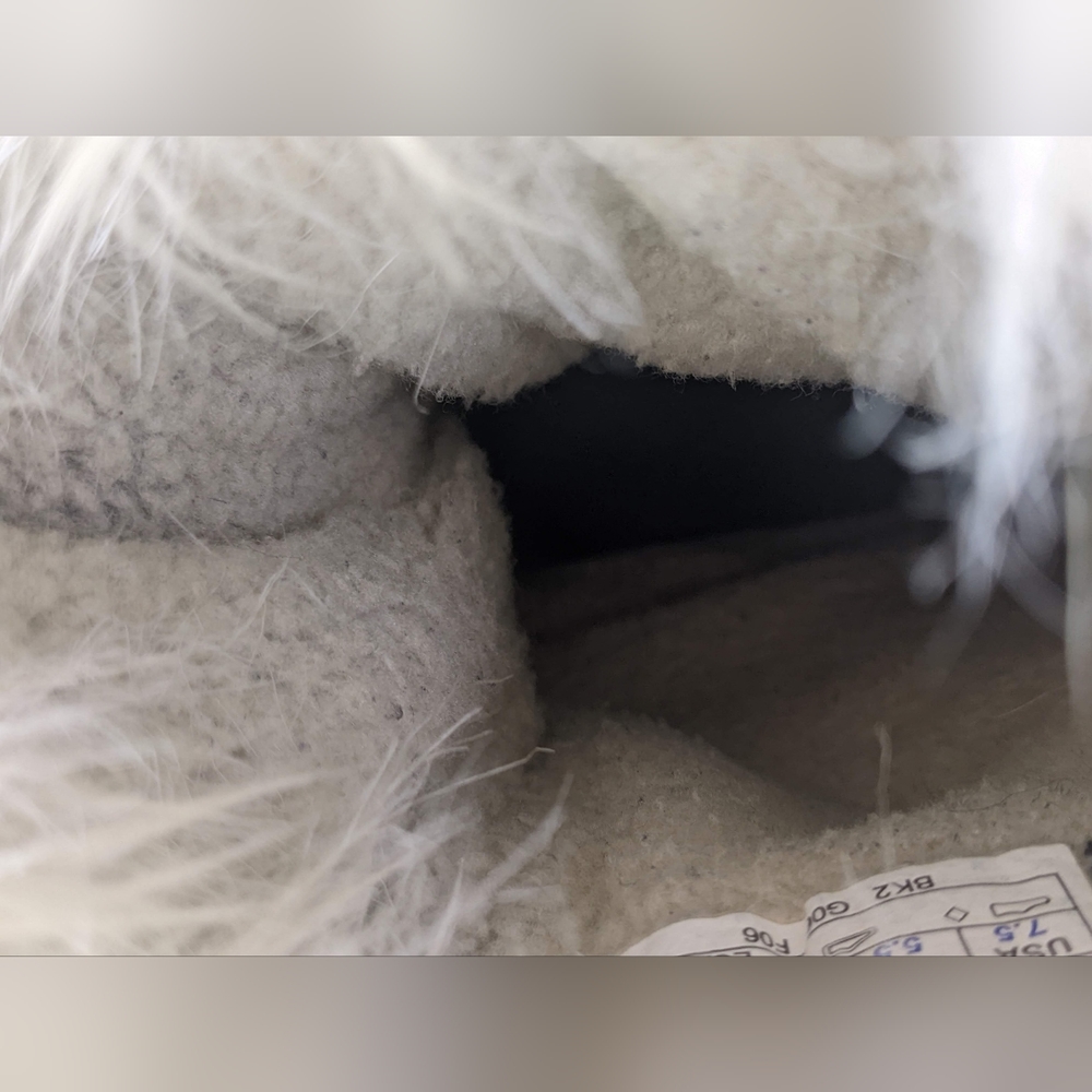 Sorel Kaya Winter Snow Boots Women's Size 7.5 Waterproof Faux Fur Leather Black - Picture 11 of 12